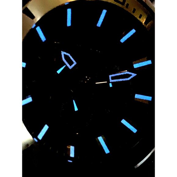 Invicta Mens Watch 22590 Pro Diver Chronograph Gold Tone Steel 48.5mm Black Dial - Picture 7 of 14